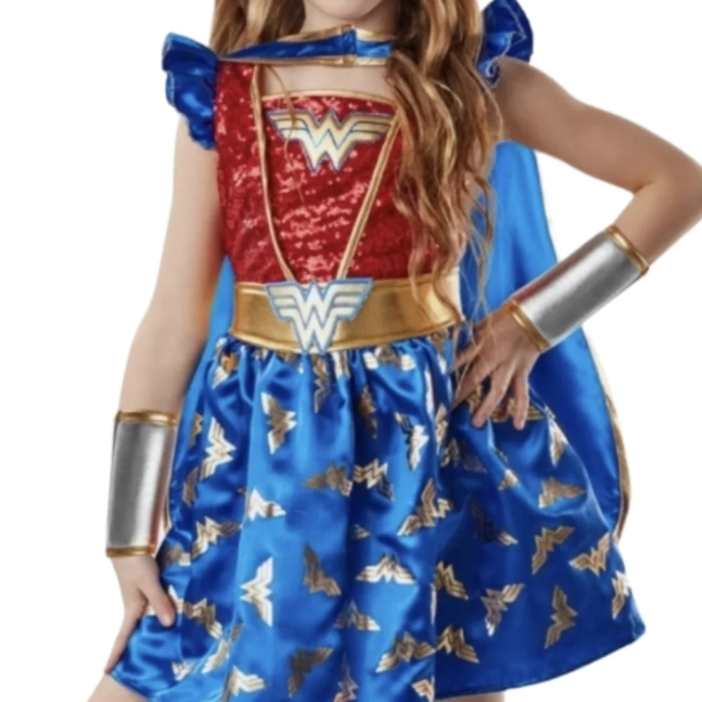 Rubies Toddler Wonder Woman Dress Up Costume with Cape‎ Size XS